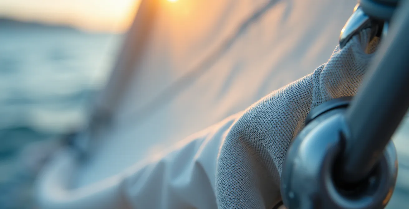 Schéma technique montrant la relation entre centre vélique et centre de dérive d'un voilier